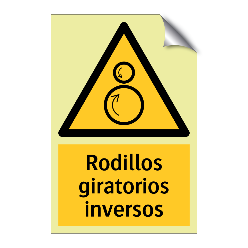 Rodillos giratorios inversos