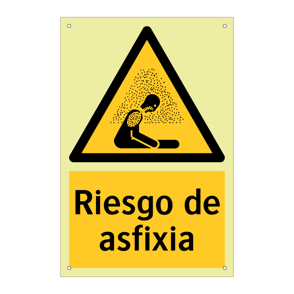 Riesgo de asfixia