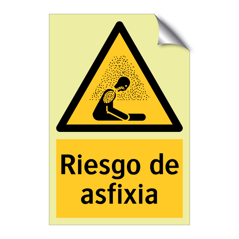 Riesgo de asfixia