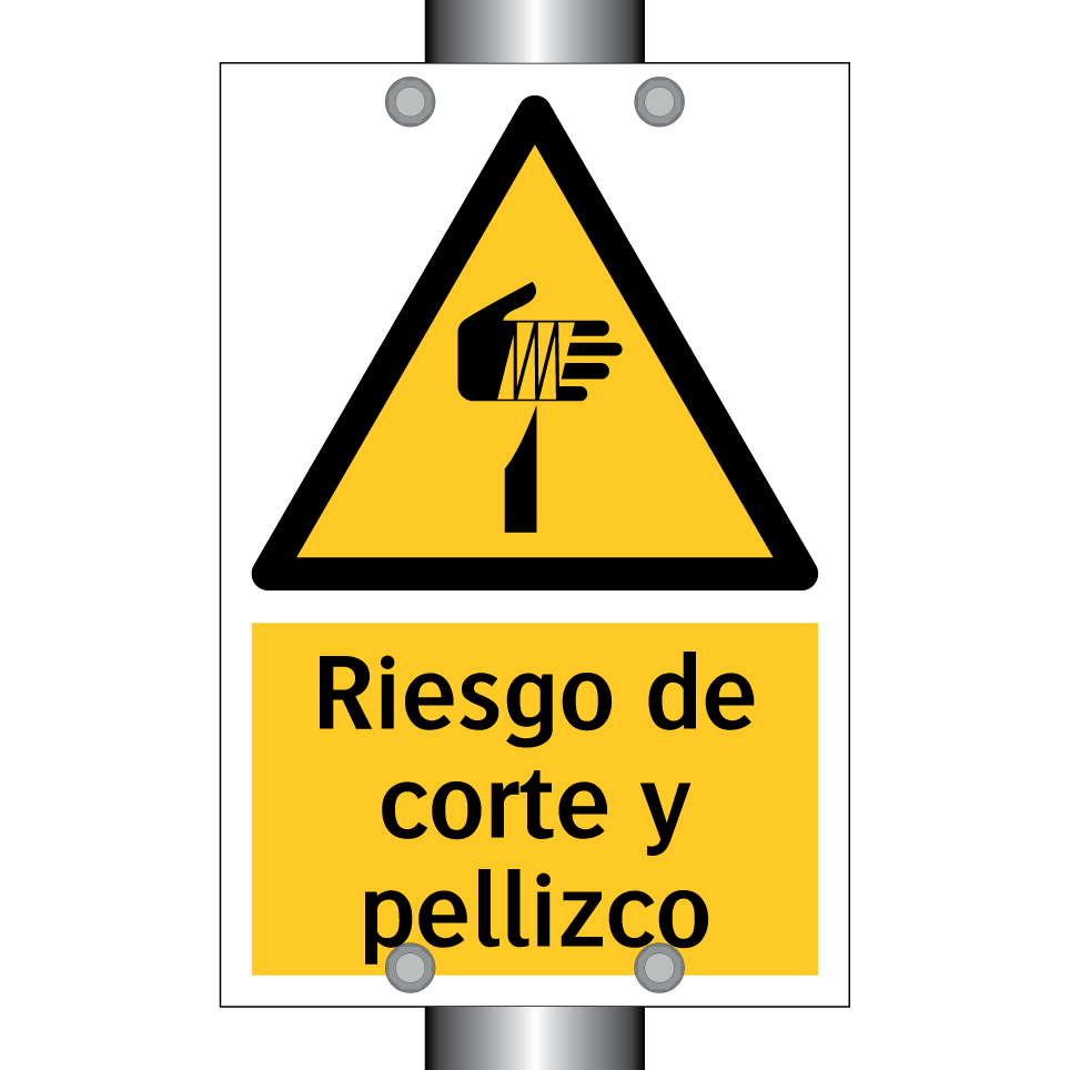 Riesgo de corte y pellizco