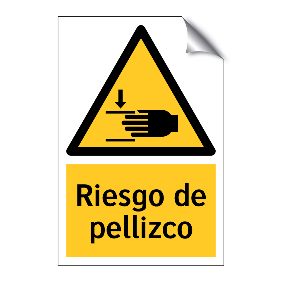 Riesgo de pellizco