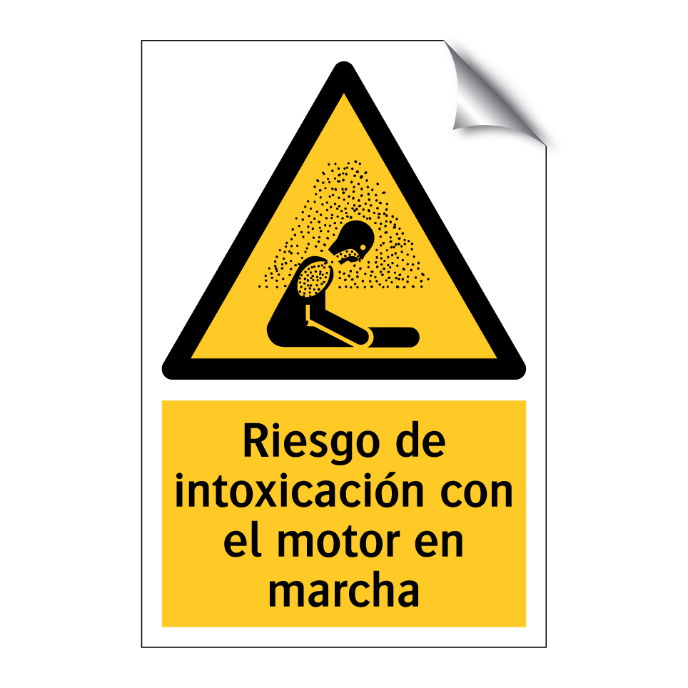 Riesgo de intoxicación con el motor en marcha