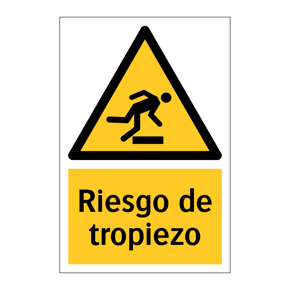 Riesgo de tropiezo