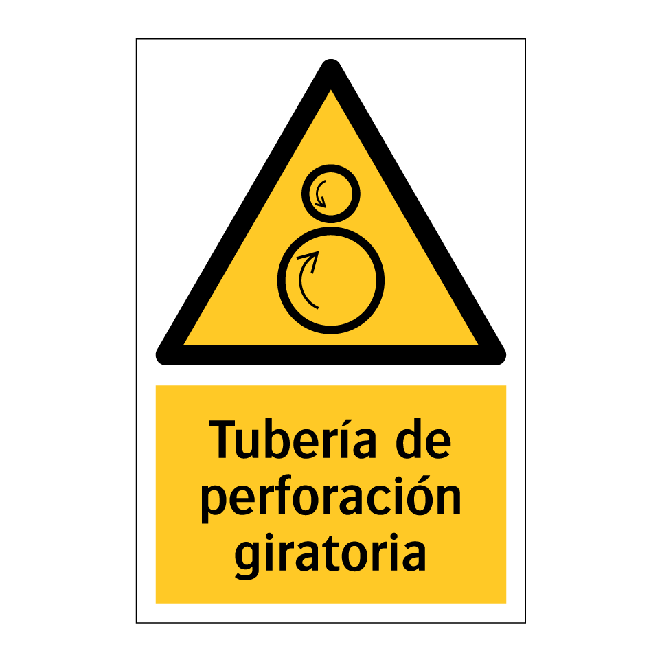 Tubería de perforación giratoria