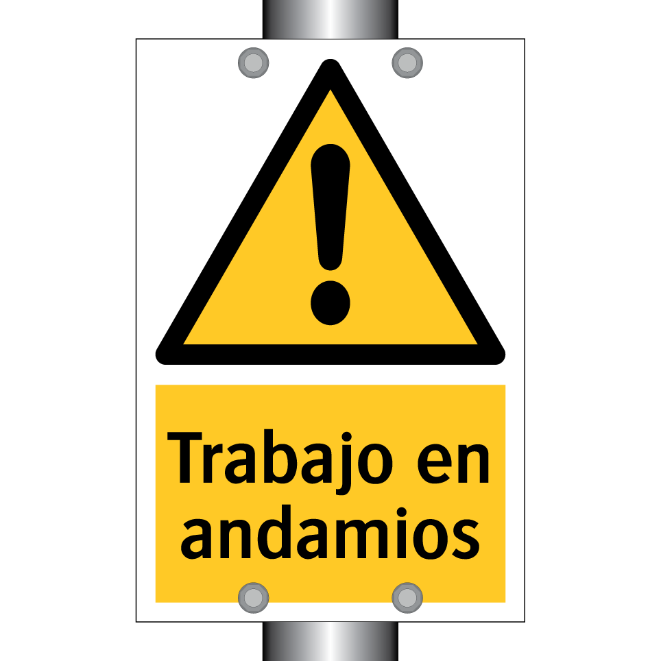 Trabajo en andamios