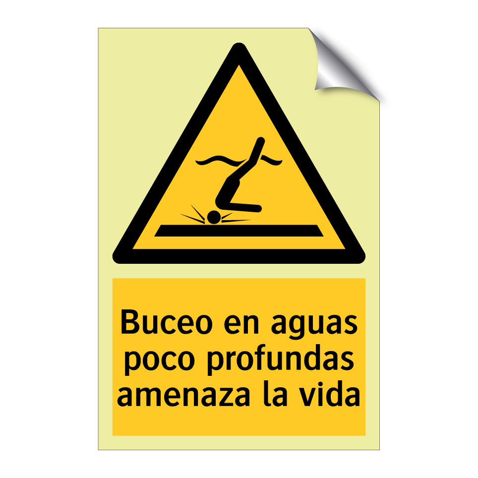 Buceo en aguas poco profundas amenaza la vida