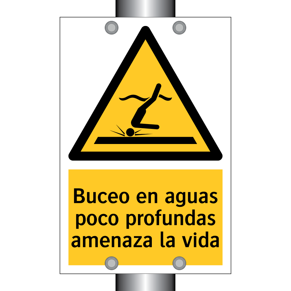 Buceo en aguas poco profundas amenaza la vida