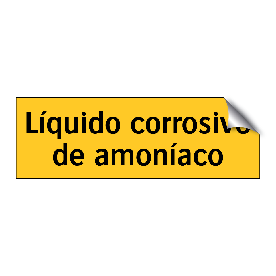 Líquido corrosivo de amoníaco