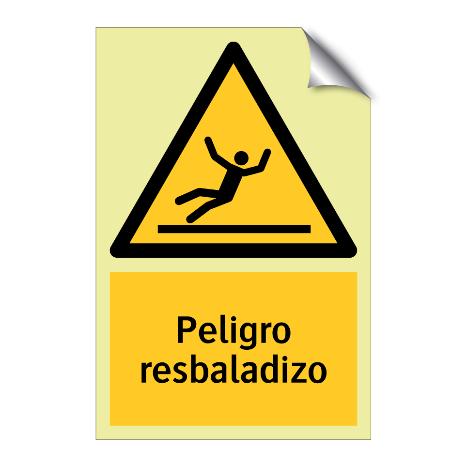 Peligro resbaladizo
