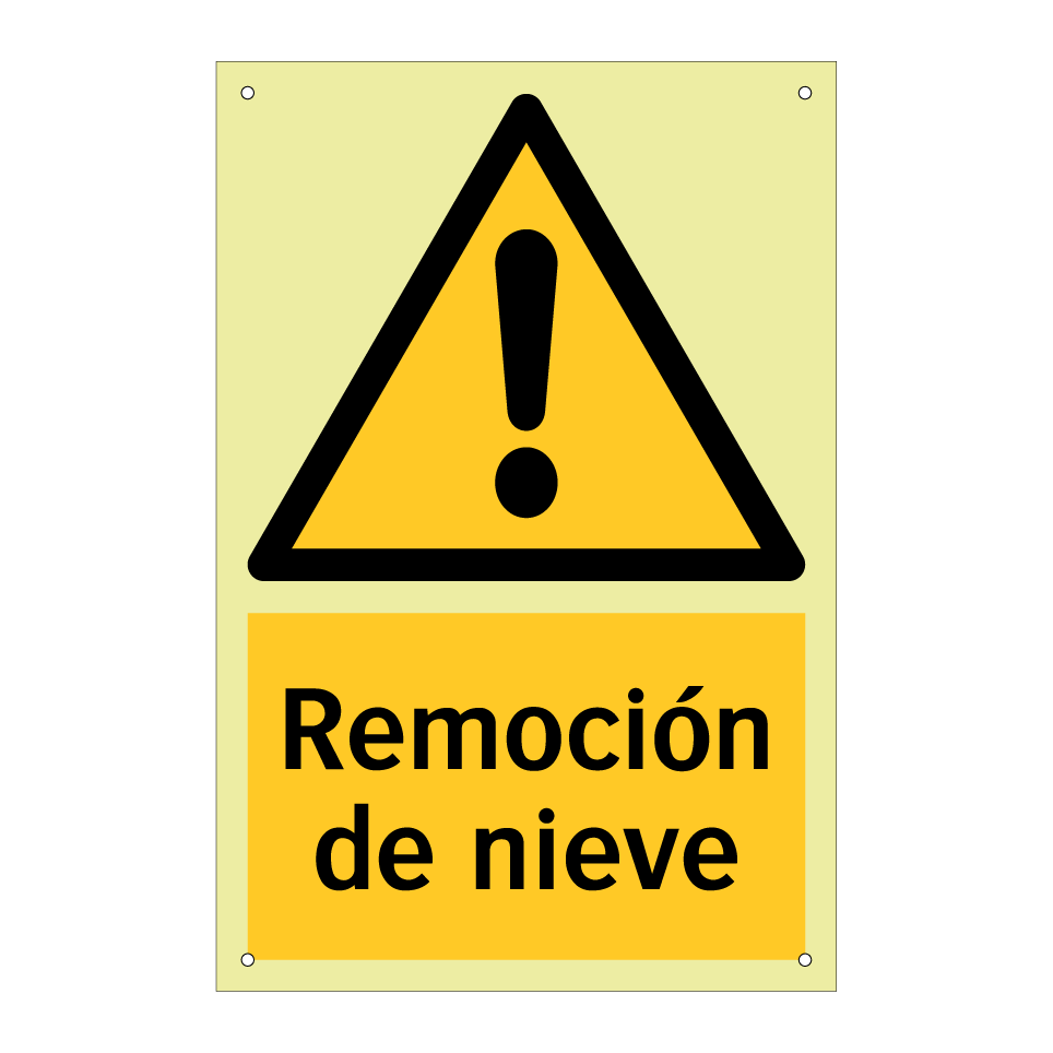 Remoción de nieve