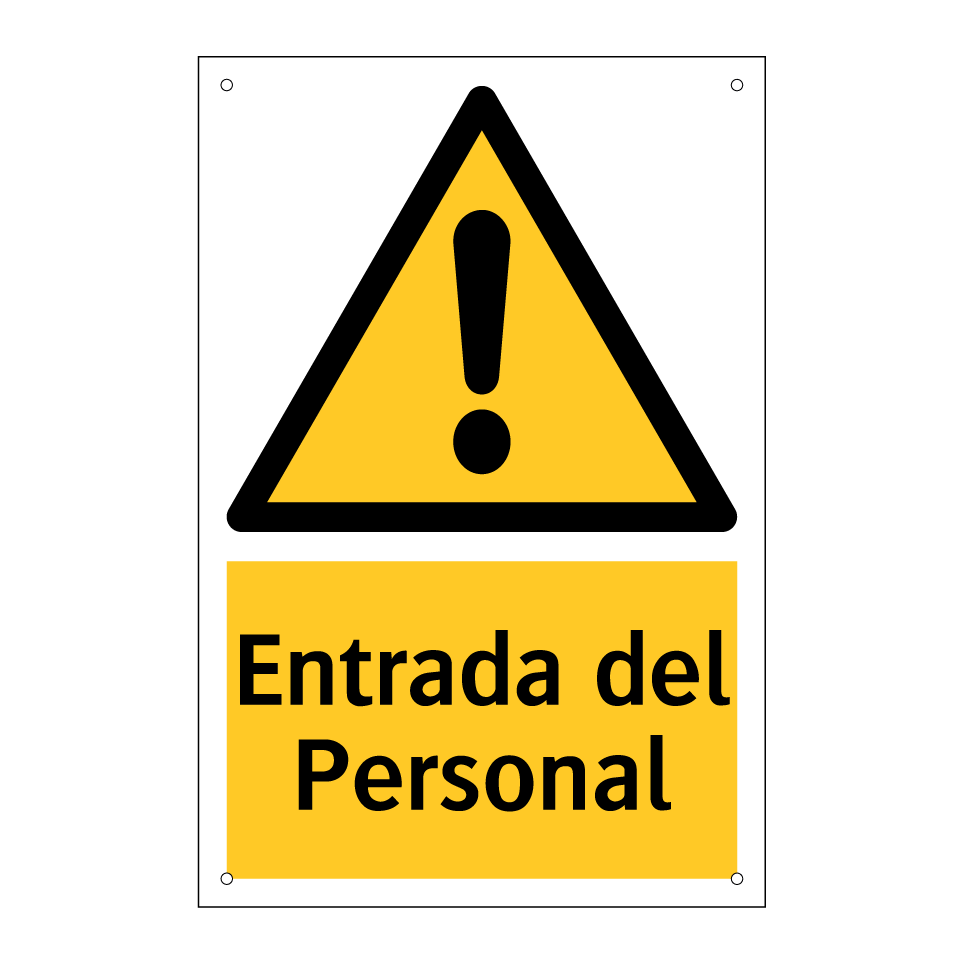 Entrada del Personal