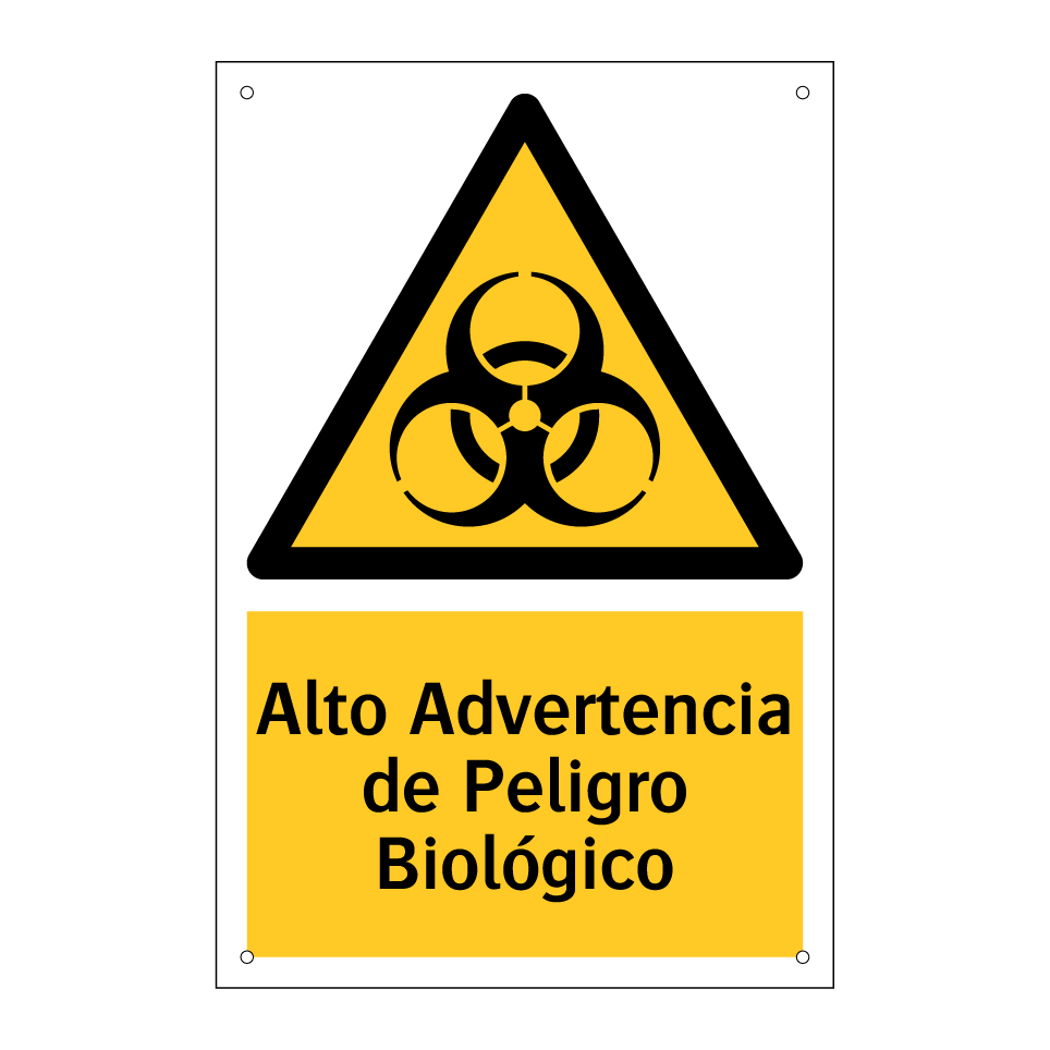 Alto Advertencia de Peligro Biológico