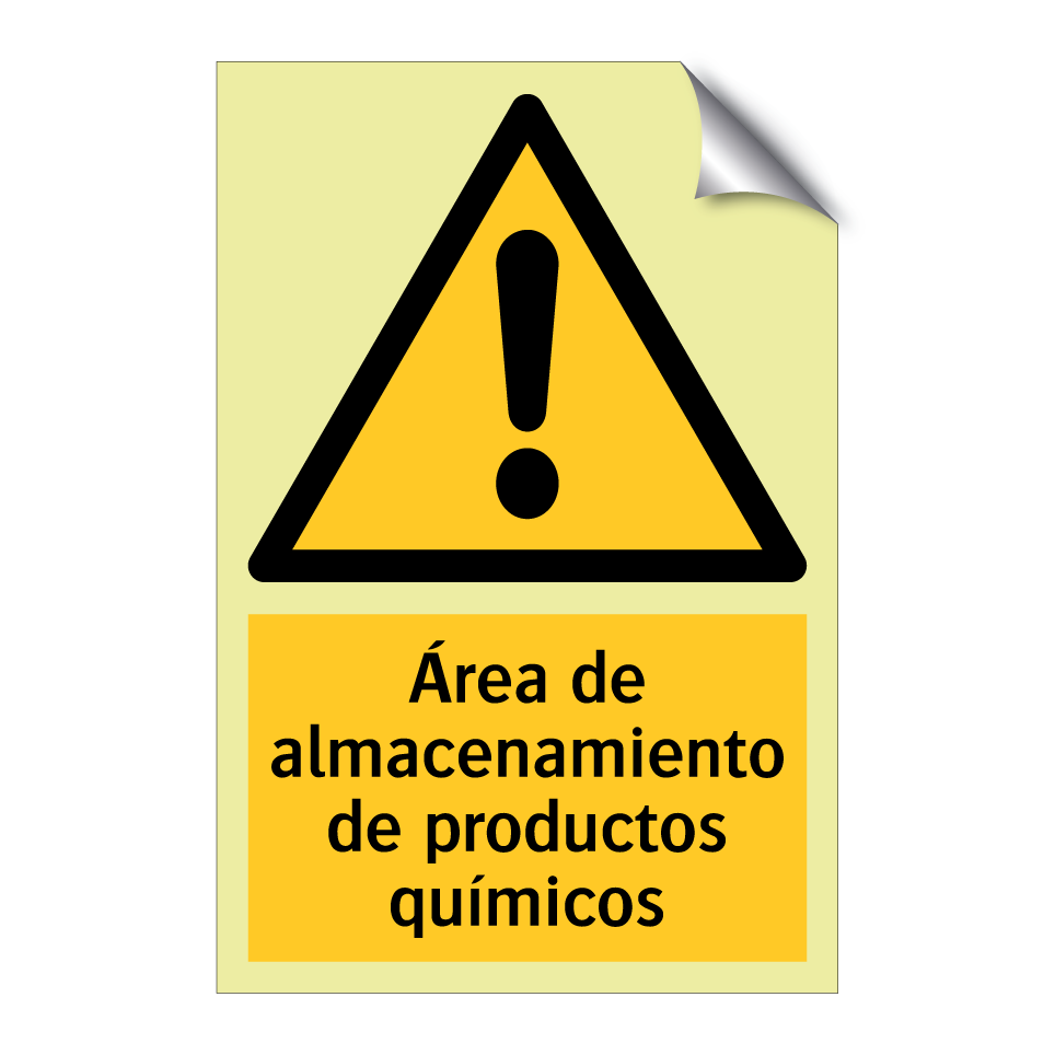 Área de almacenamiento de productos químicos