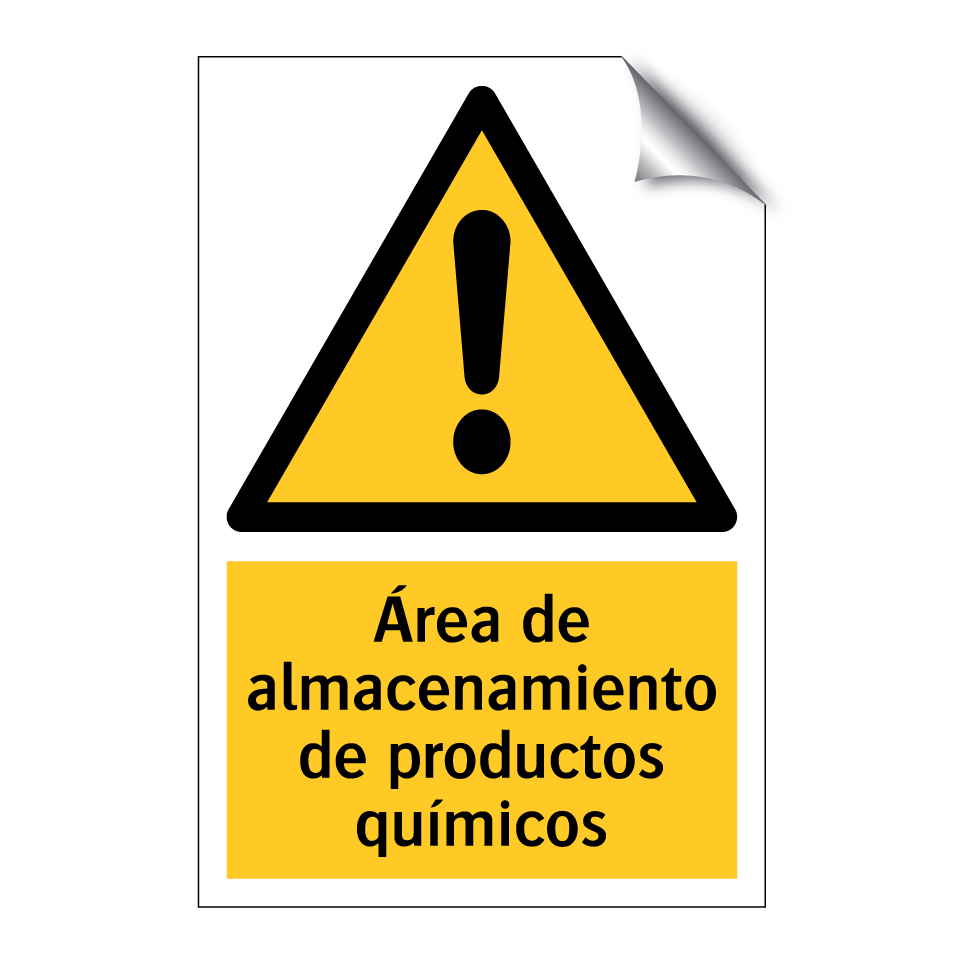 Área de almacenamiento de productos químicos