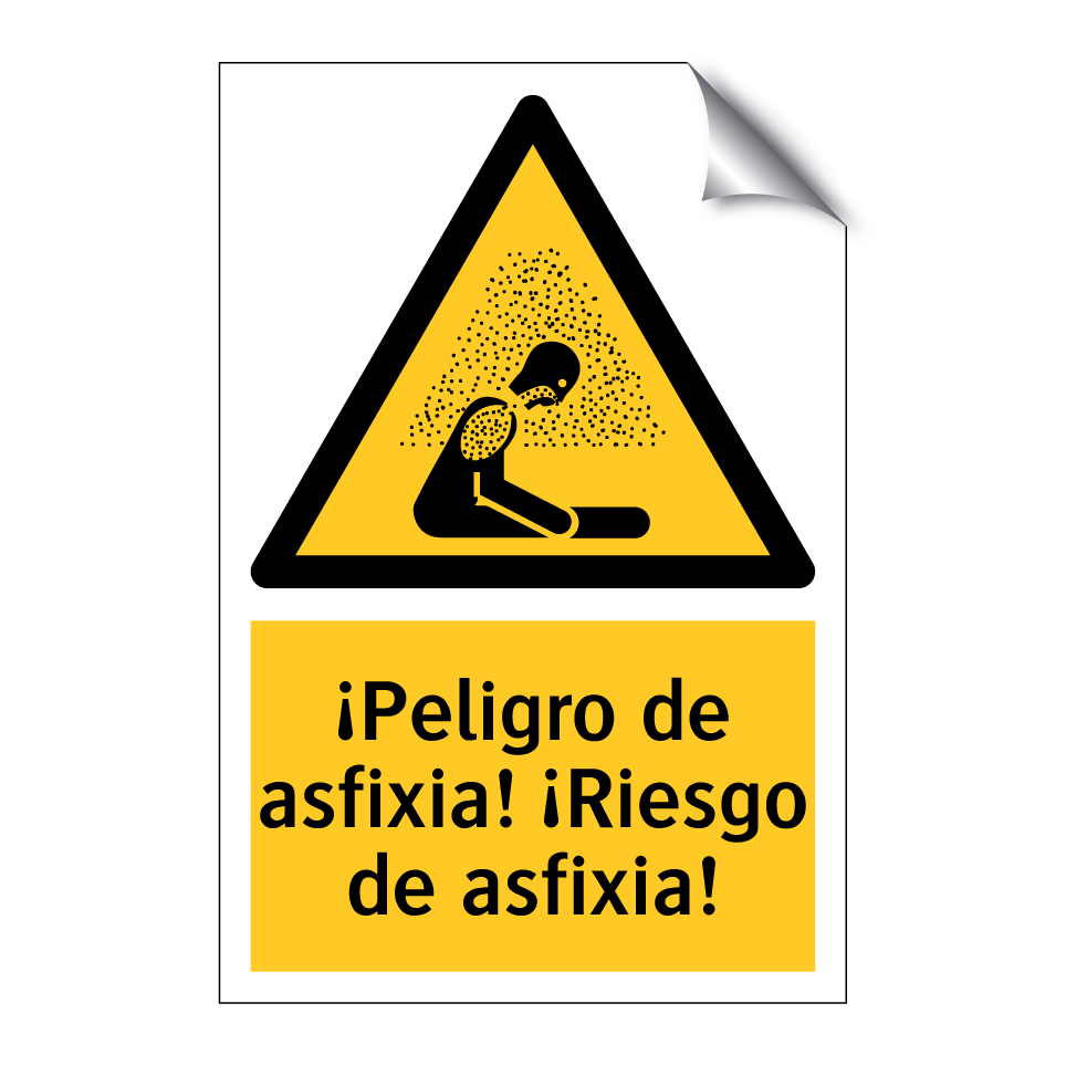 ¡Peligro de asfixia! ¡Riesgo de asfixia!