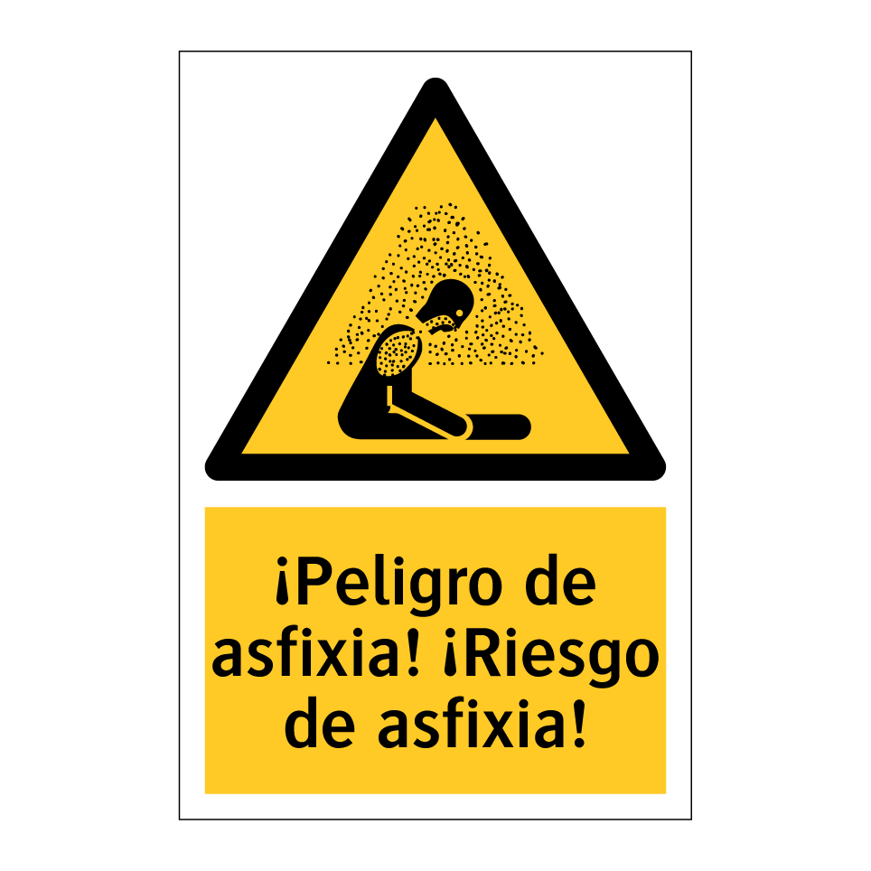 ¡Peligro de asfixia! ¡Riesgo de asfixia!