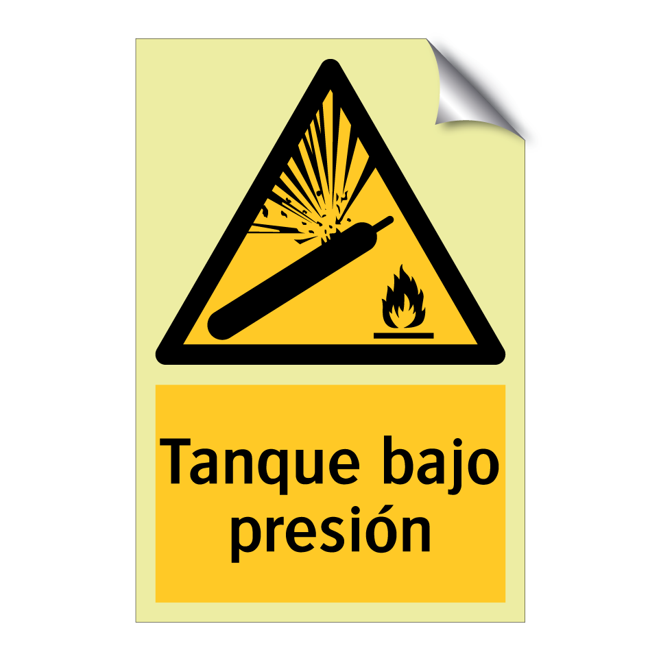Tanque bajo presión