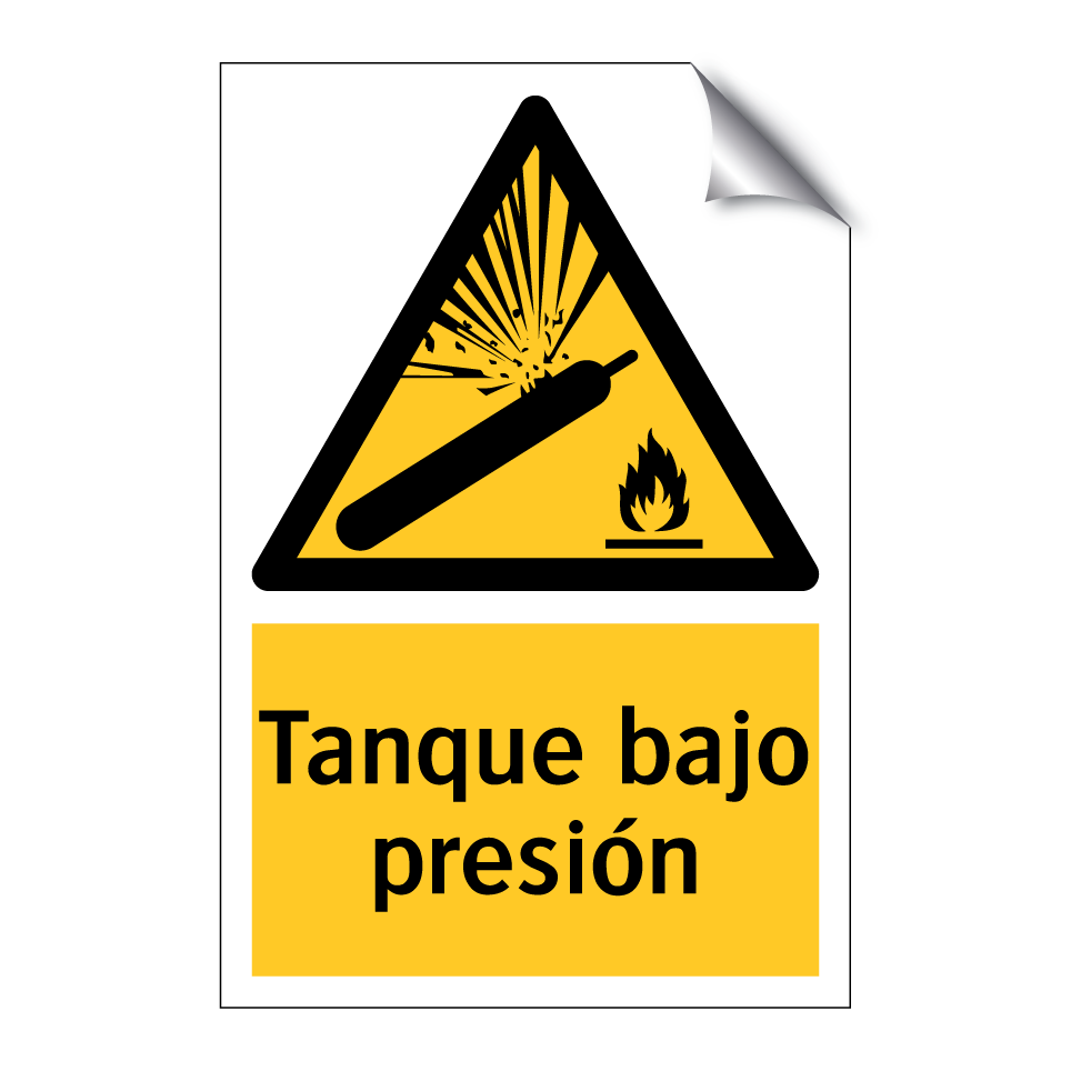 Tanque bajo presión