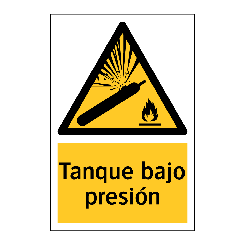 Tanque bajo presión
