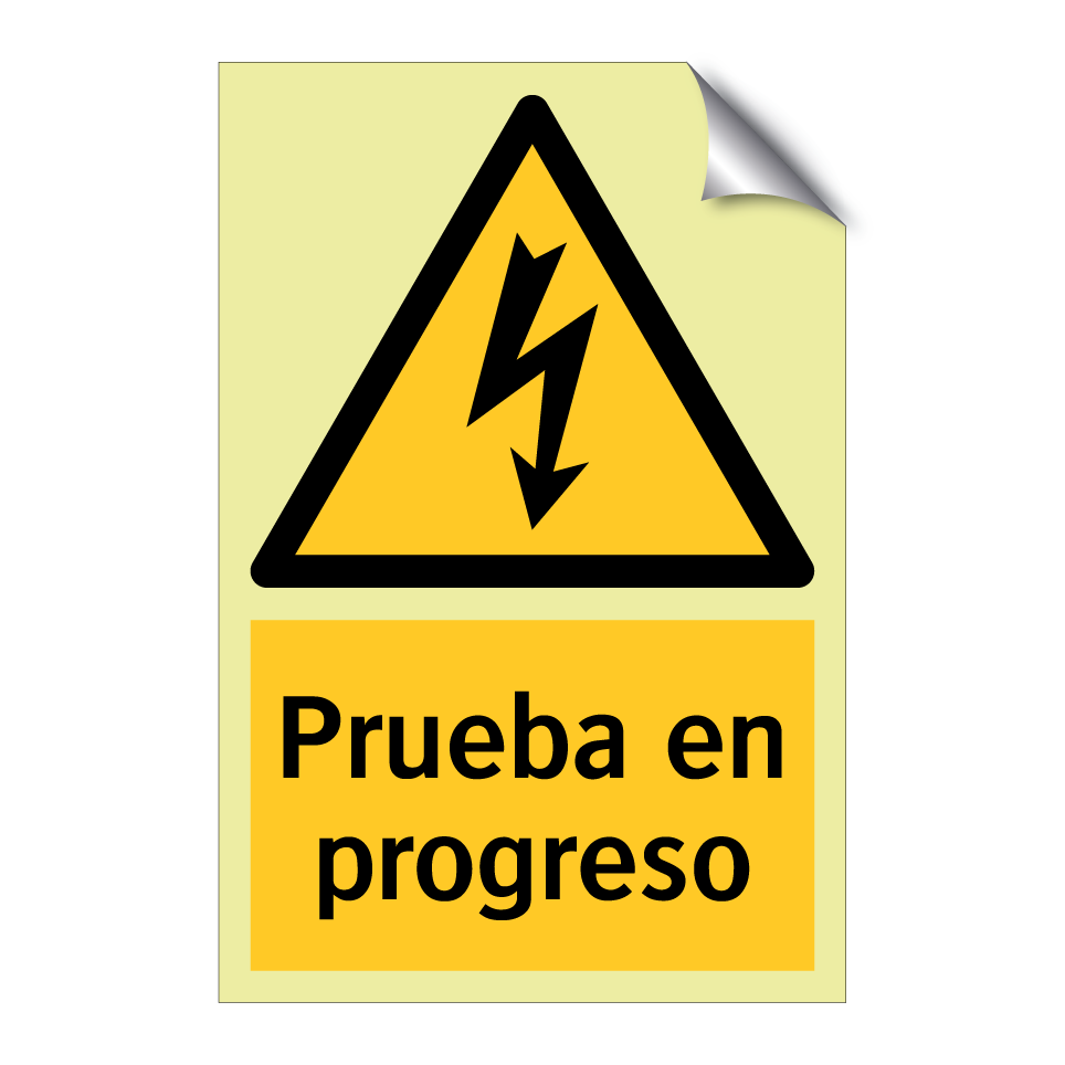 Prueba en progreso