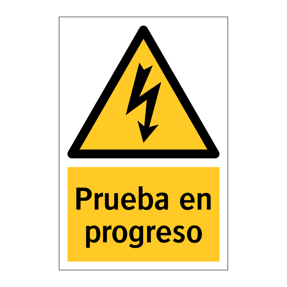 Prueba en progreso