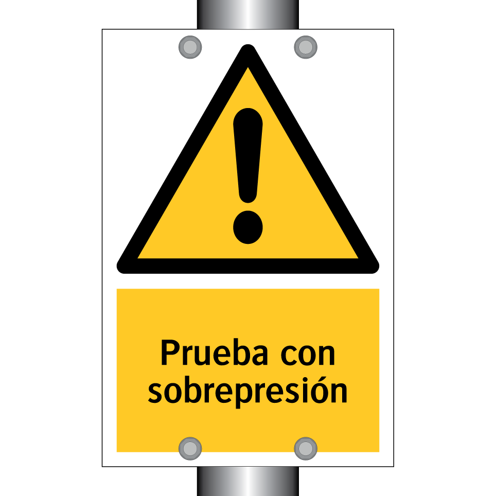 Prueba con sobrepresión