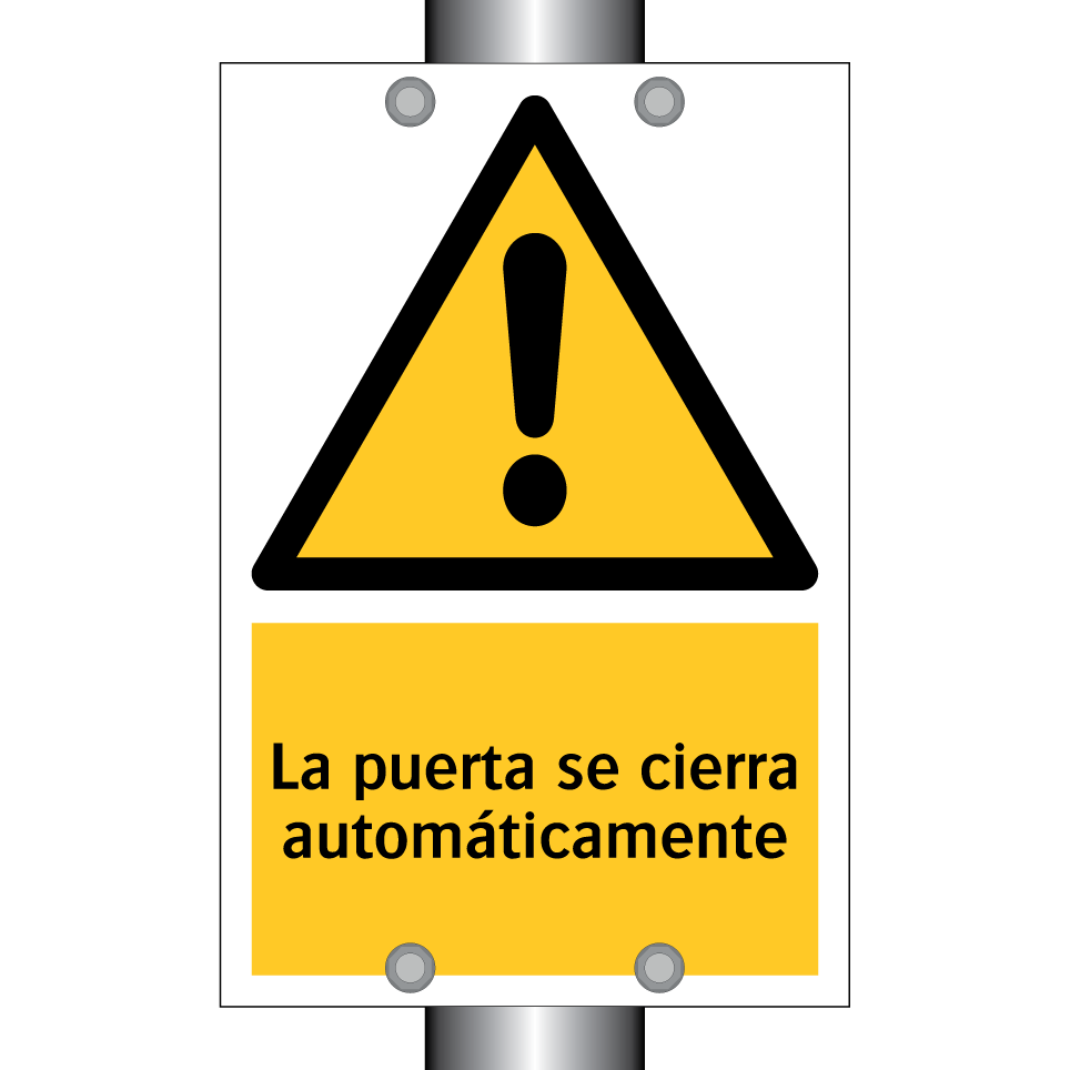La puerta se cierra automáticamente