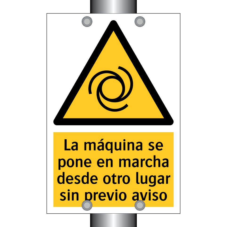 La máquina se pone en marcha desde otro lugar sin previo aviso