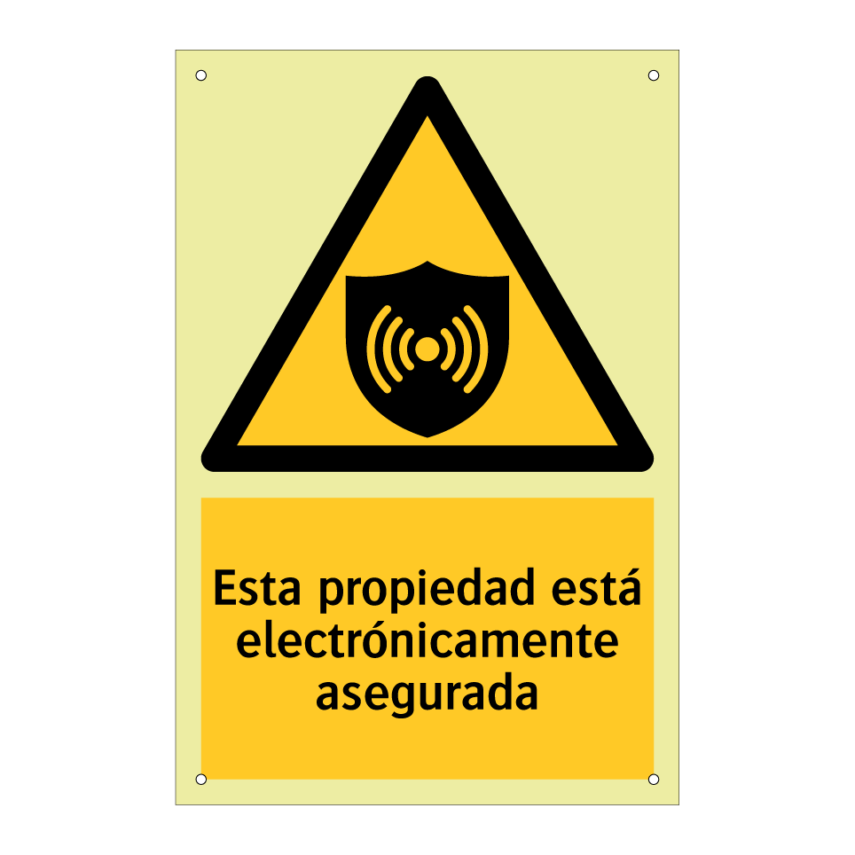 Esta propiedad está electrónicamente asegurada