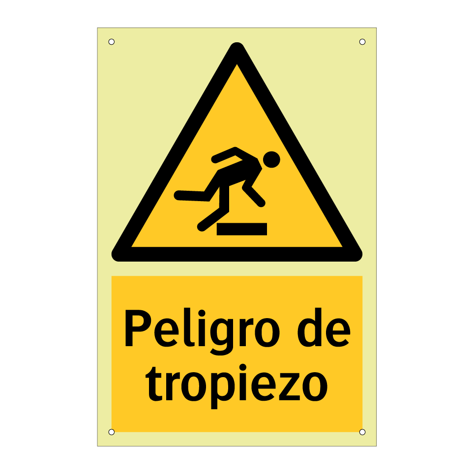 Peligro de tropiezo