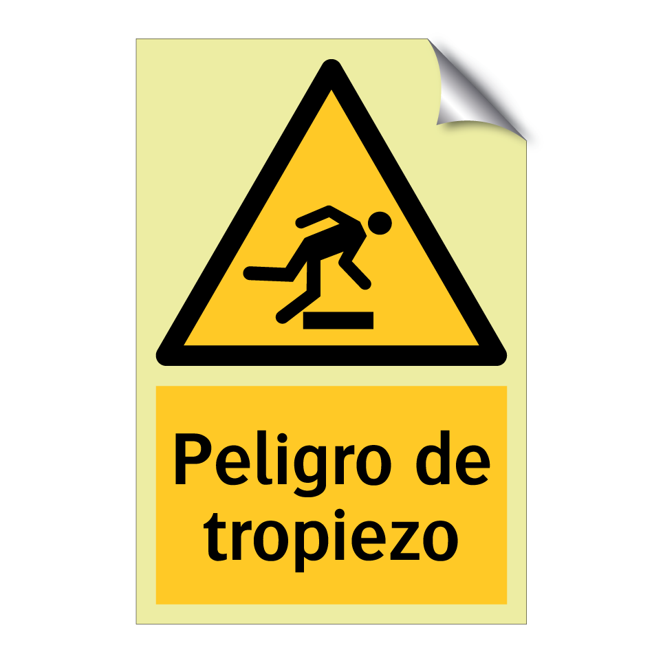 Peligro de tropiezo