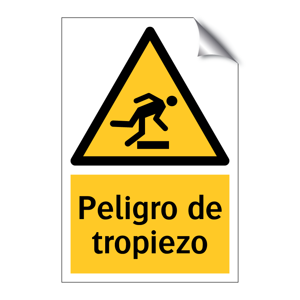 Peligro de tropiezo