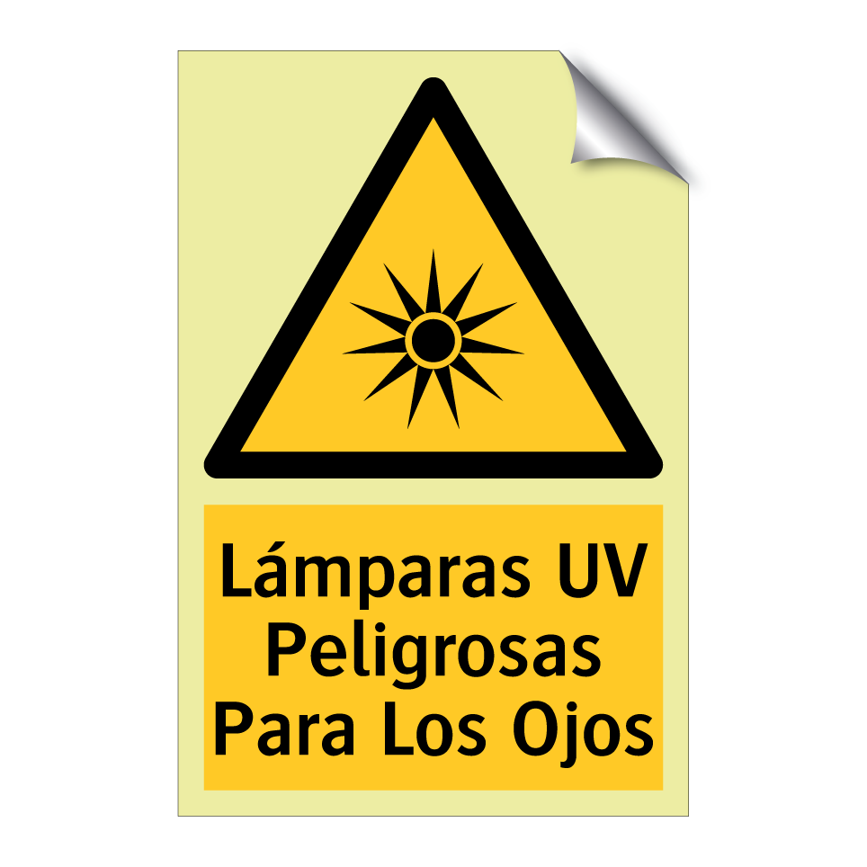 Lámparas UV Peligrosas Para Los Ojos