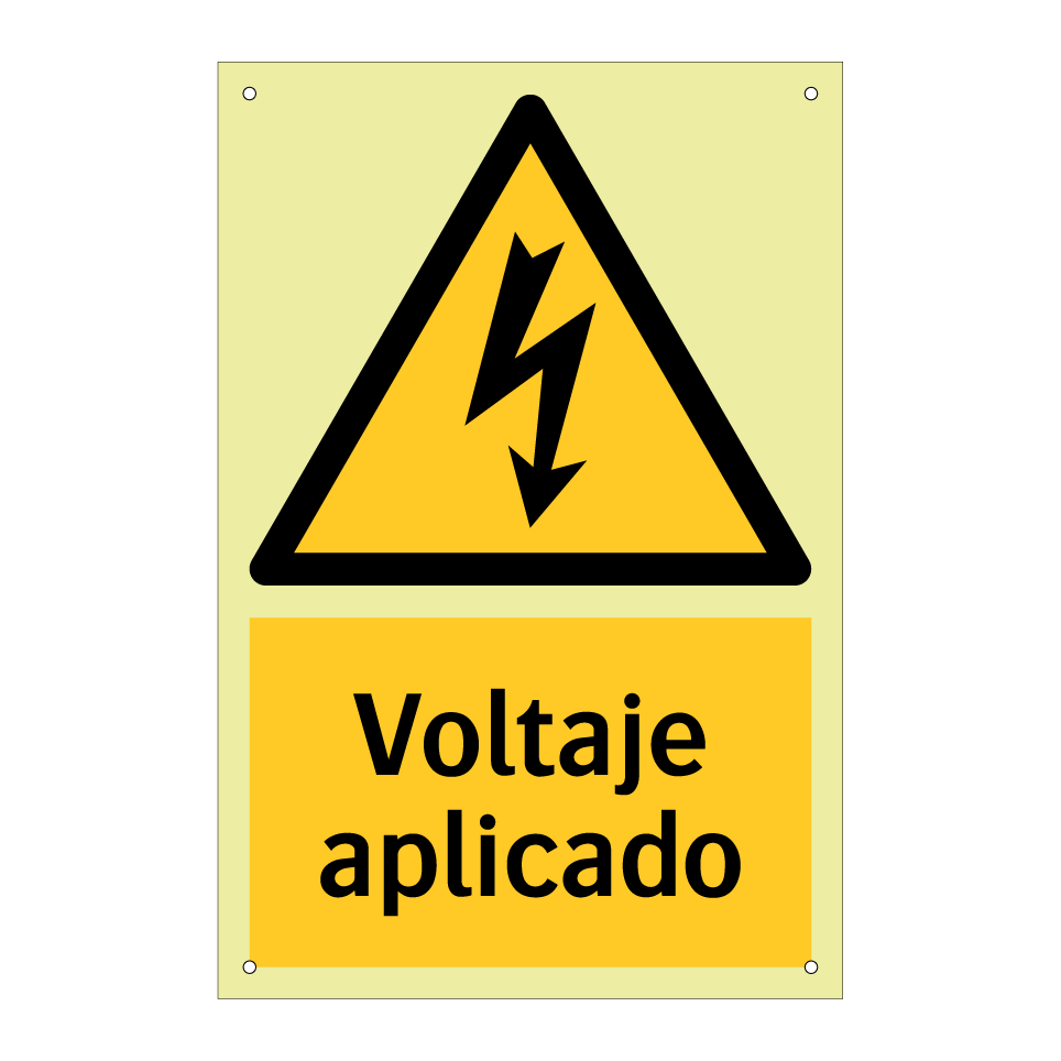 Voltaje aplicado