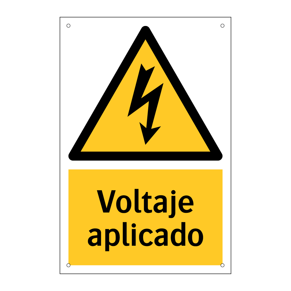 Voltaje aplicado