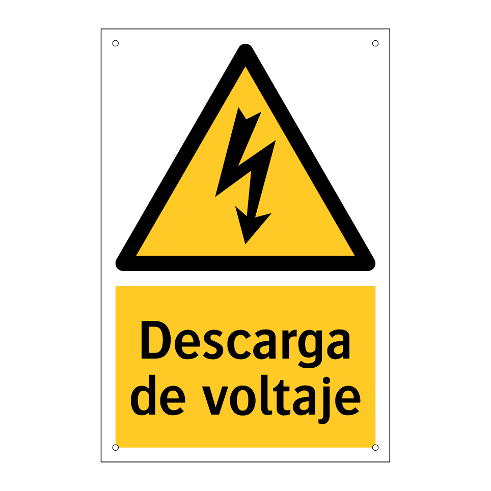 Descarga de voltaje