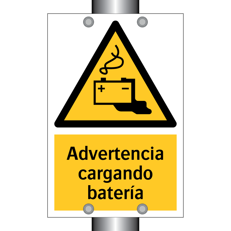 Advertencia cargando batería