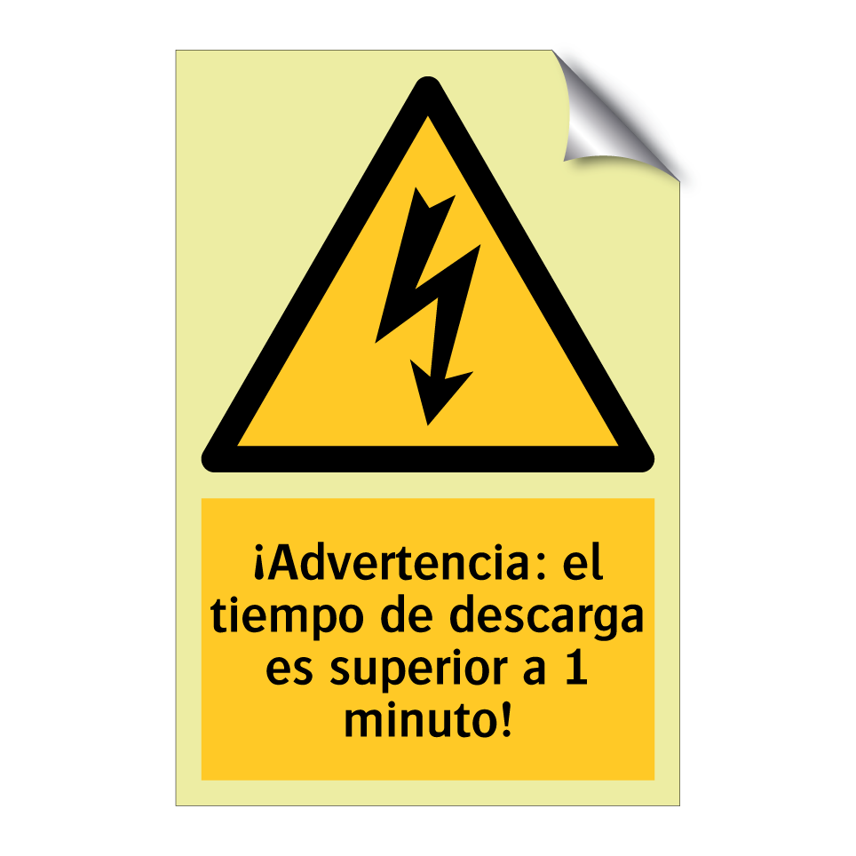 ¡Advertencia: el tiempo de descarga es superior a 1 minuto!
