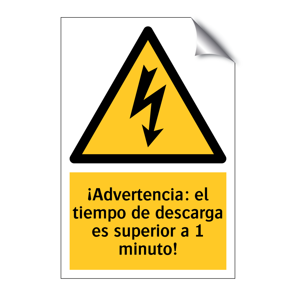 ¡Advertencia: el tiempo de descarga es superior a 1 minuto!