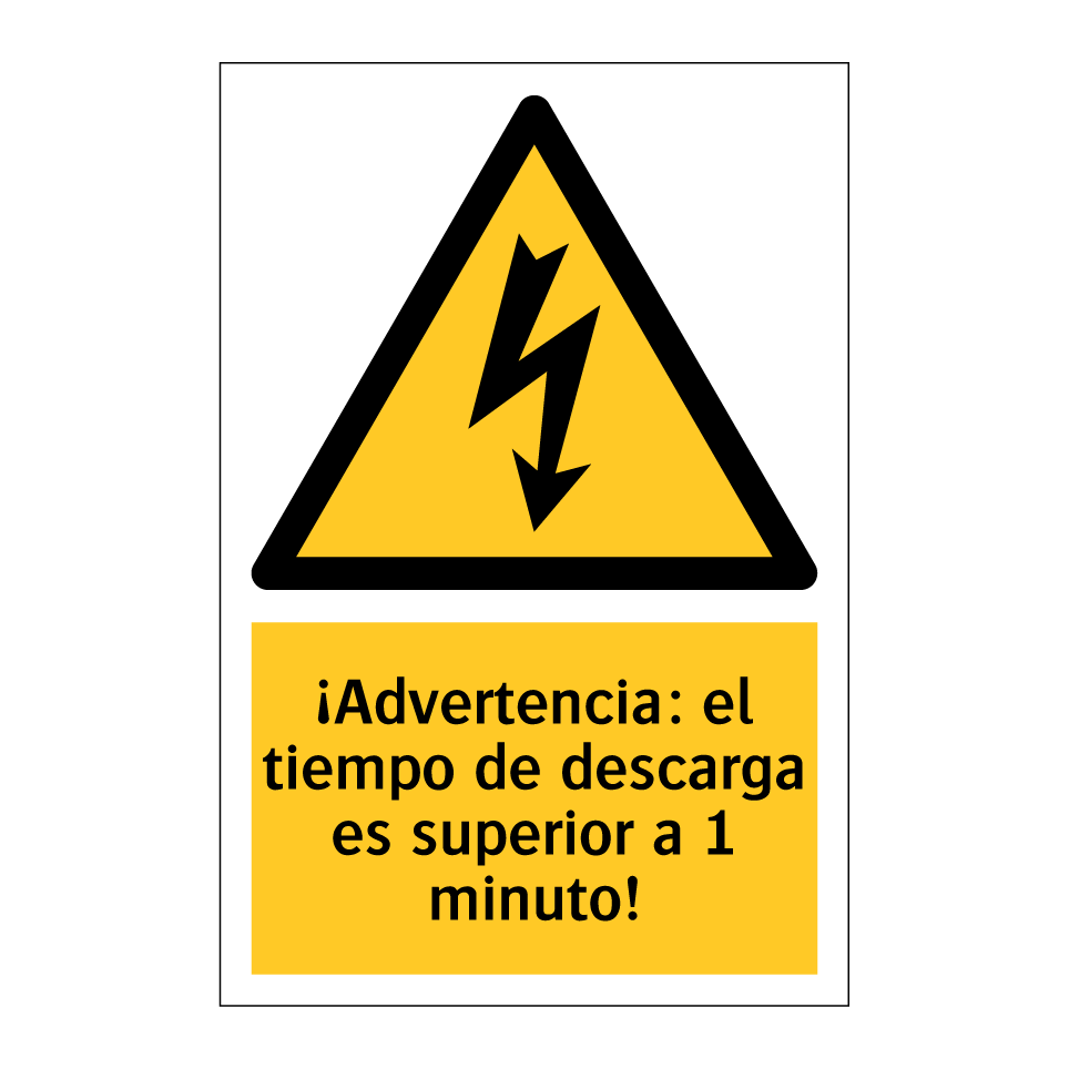 ¡Advertencia: el tiempo de descarga es superior a 1 minuto!