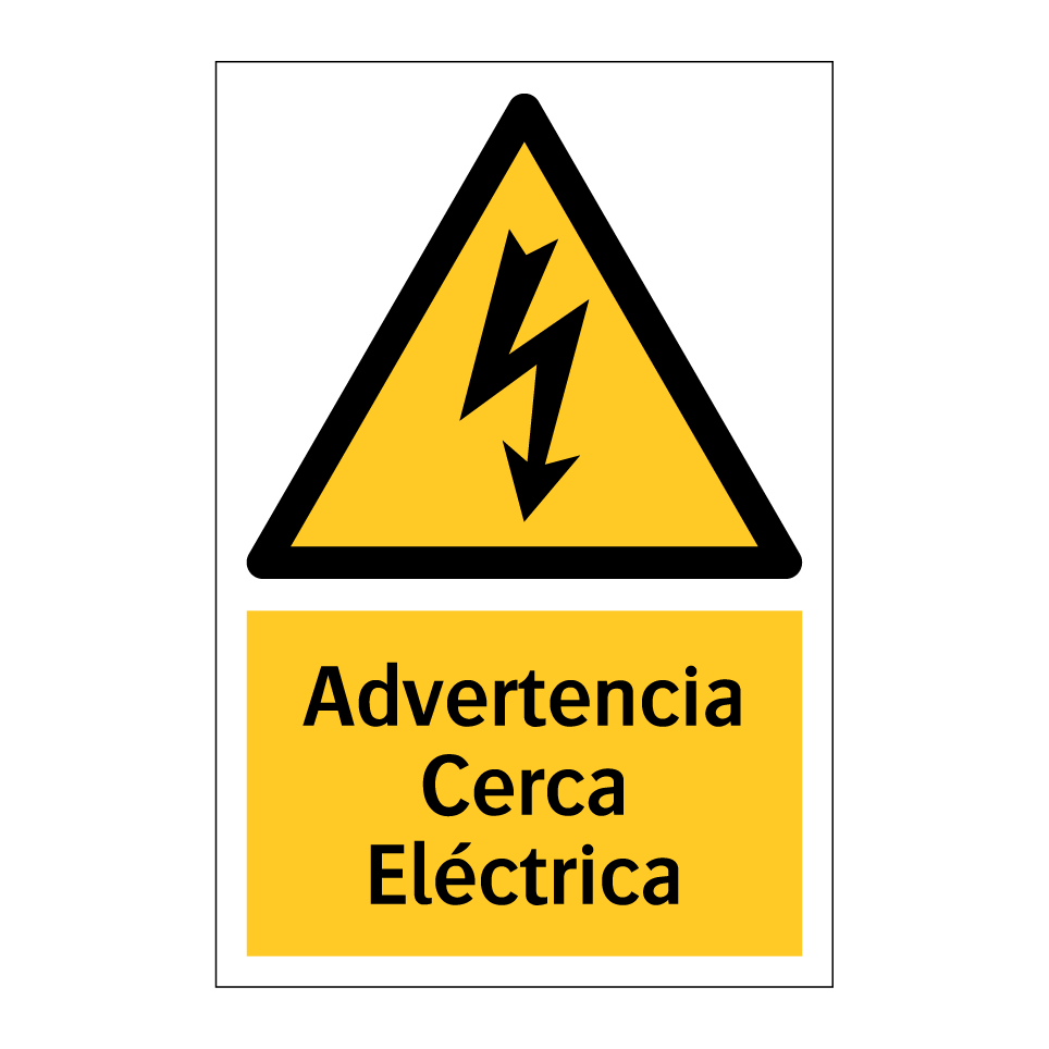 Advertencia Cerca Eléctrica