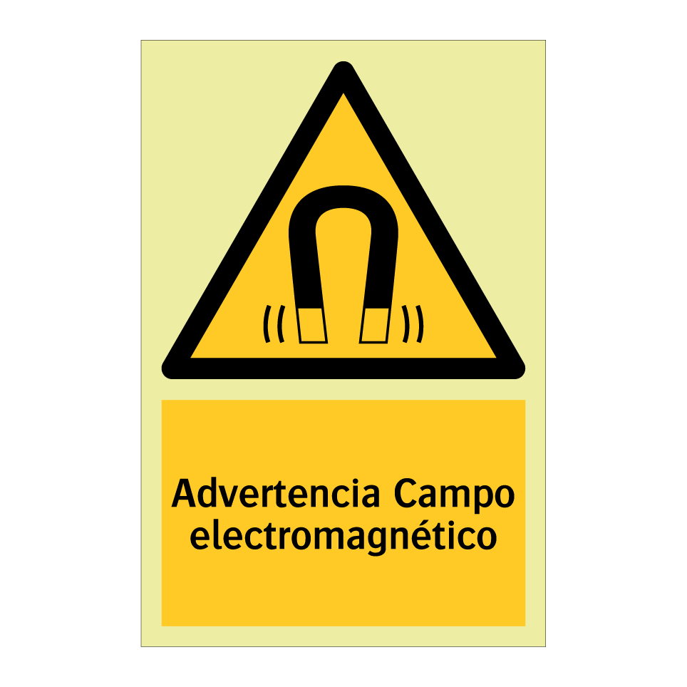 Advertencia Campo electromagnético
