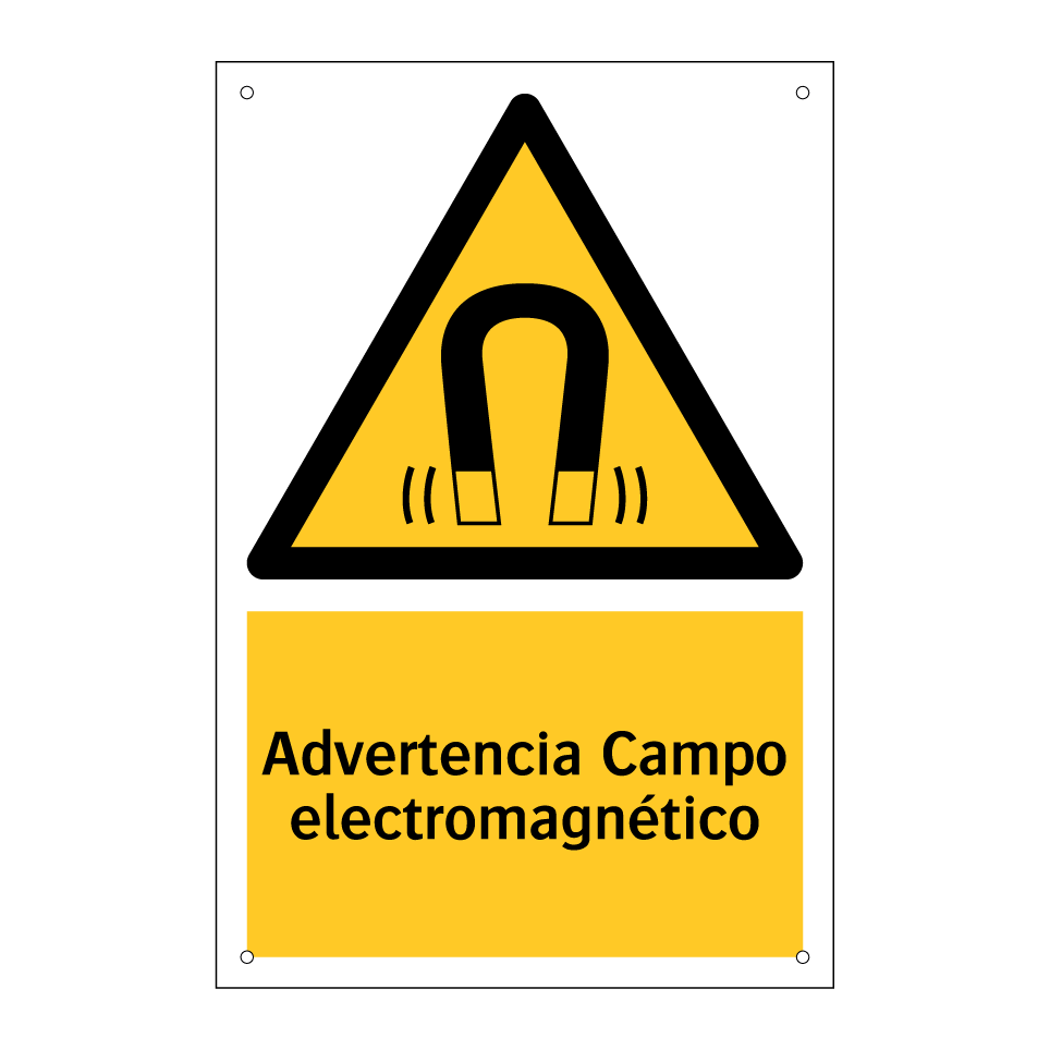 Advertencia Campo electromagnético