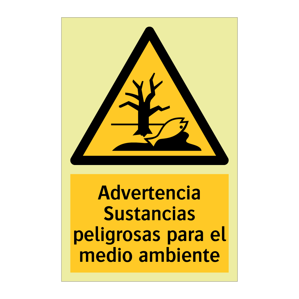 Advertencia Sustancias peligrosas para el medio ambiente