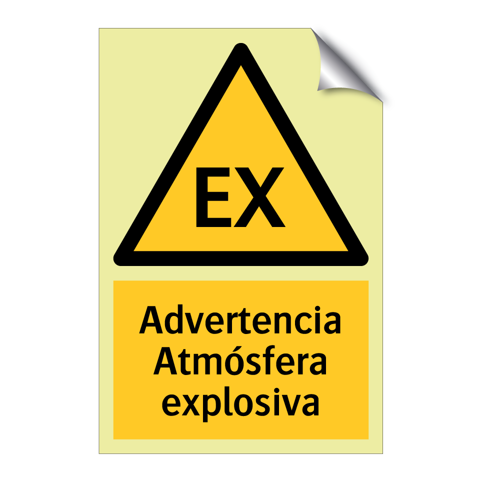 Advertencia Atmósfera explosiva