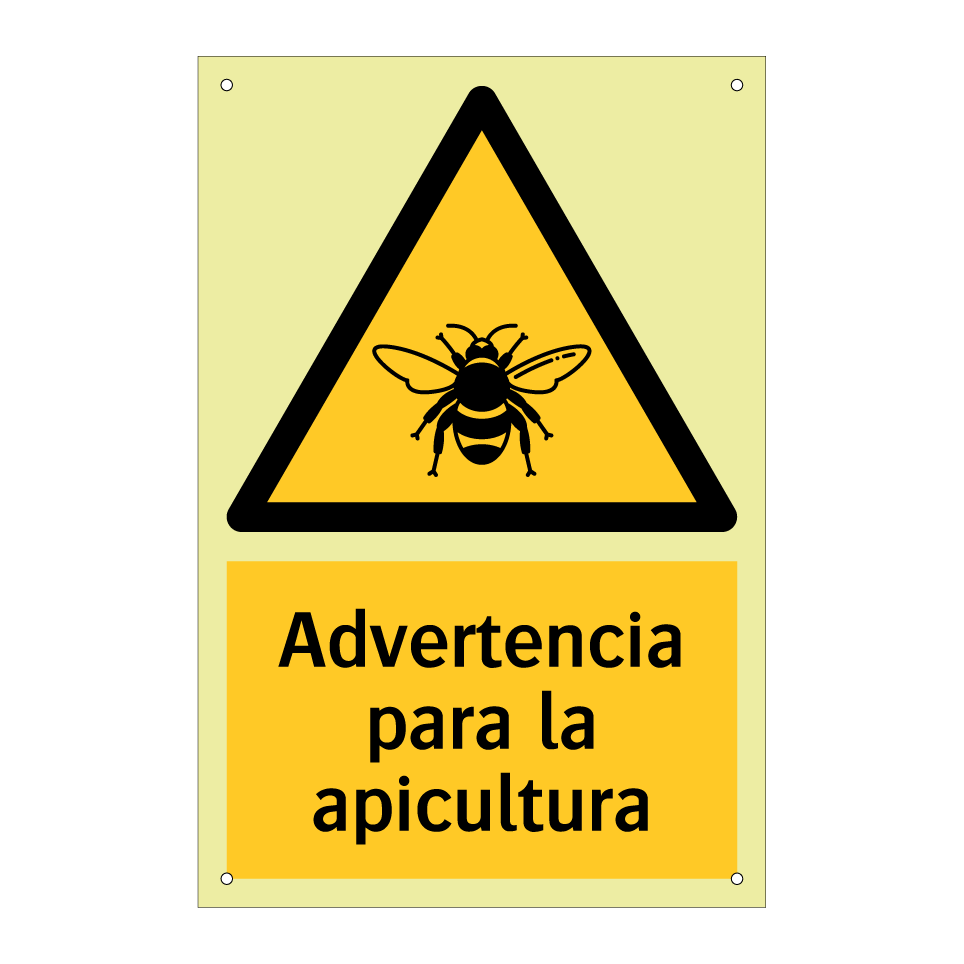 Advertencia para la apicultura