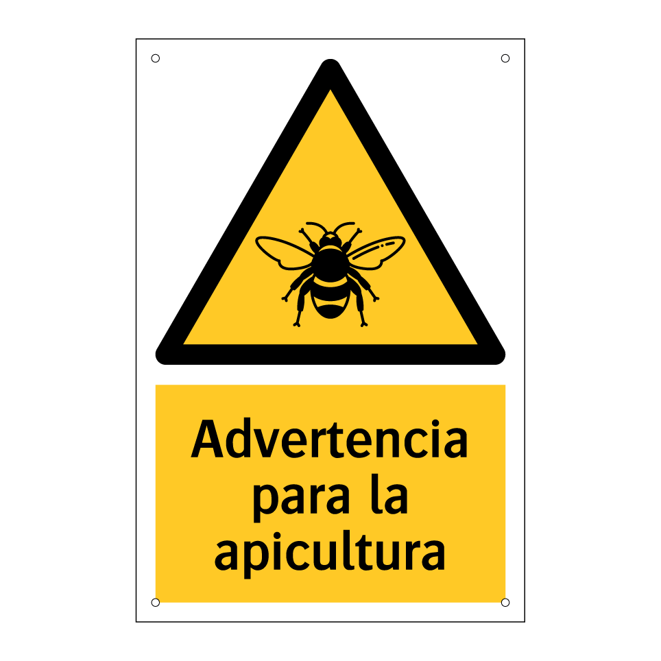 Advertencia para la apicultura