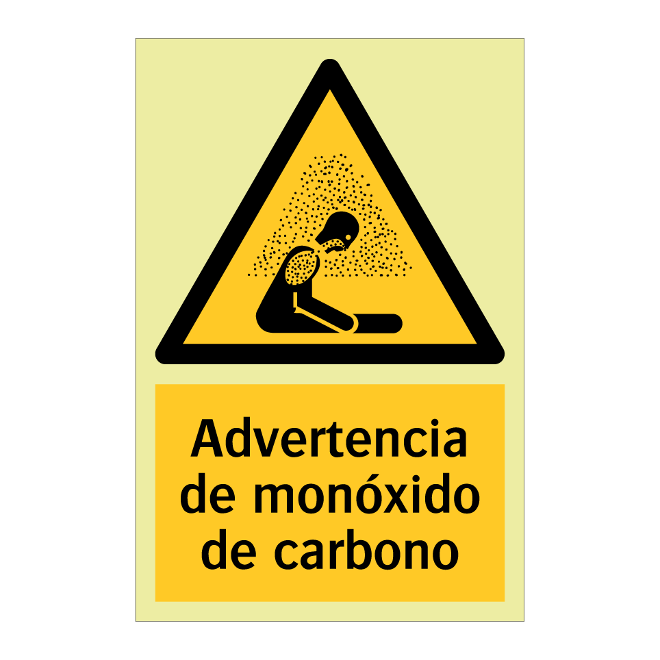 Advertencia de monóxido de carbono