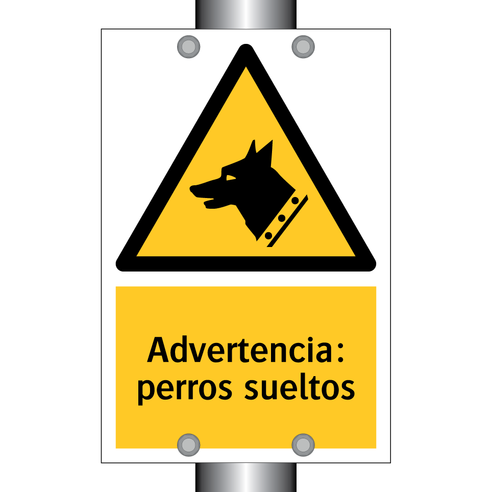 Advertencia: perros sueltos