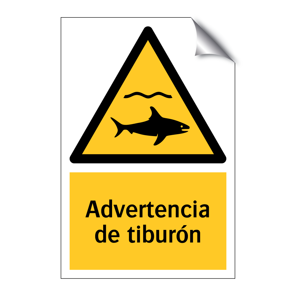 Advertencia de tiburón